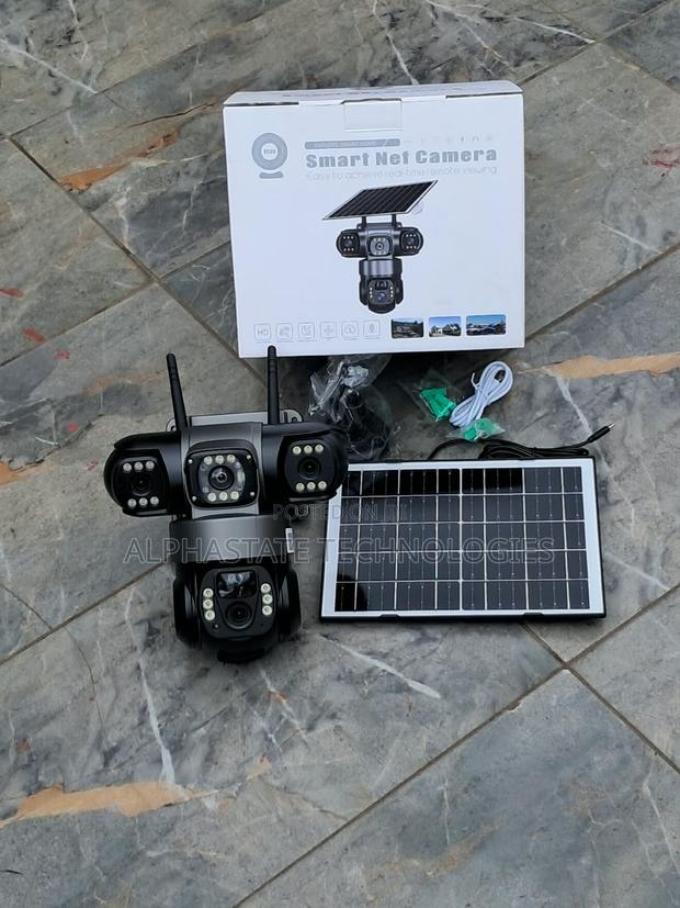 Wireless Solar Outdoor Security Camera With WiFi - main view