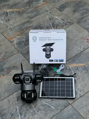 V380 WiFi Solar PTZ Camera With Night Vision