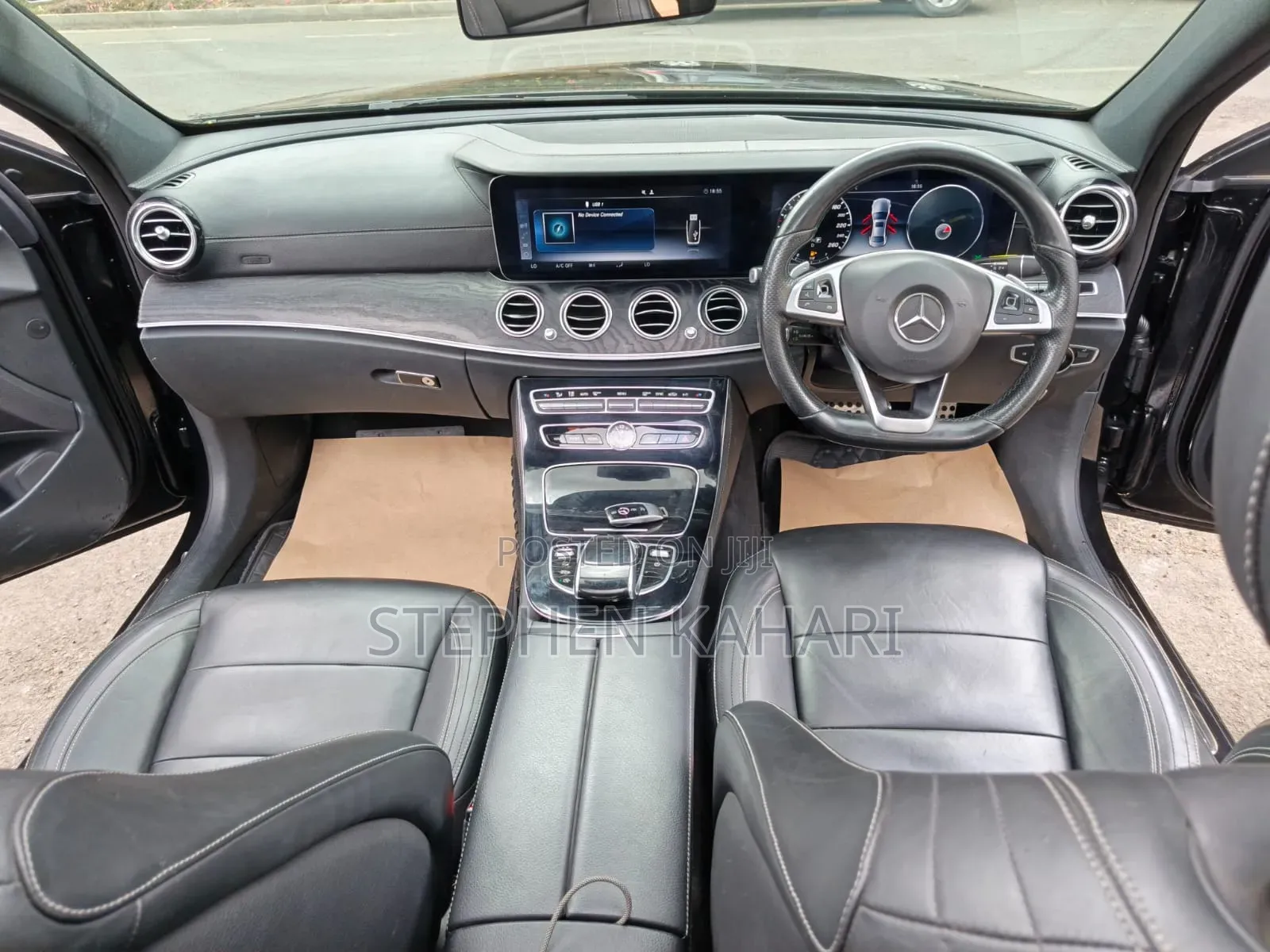 Mercedes-Benz E200 2017 Black