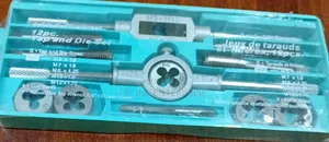 Heavy-Duty 12PCS Thread Repair and Cutting Tool Set