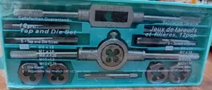 12PCS Tap and Die Set – Thread Cutting Tool Kit