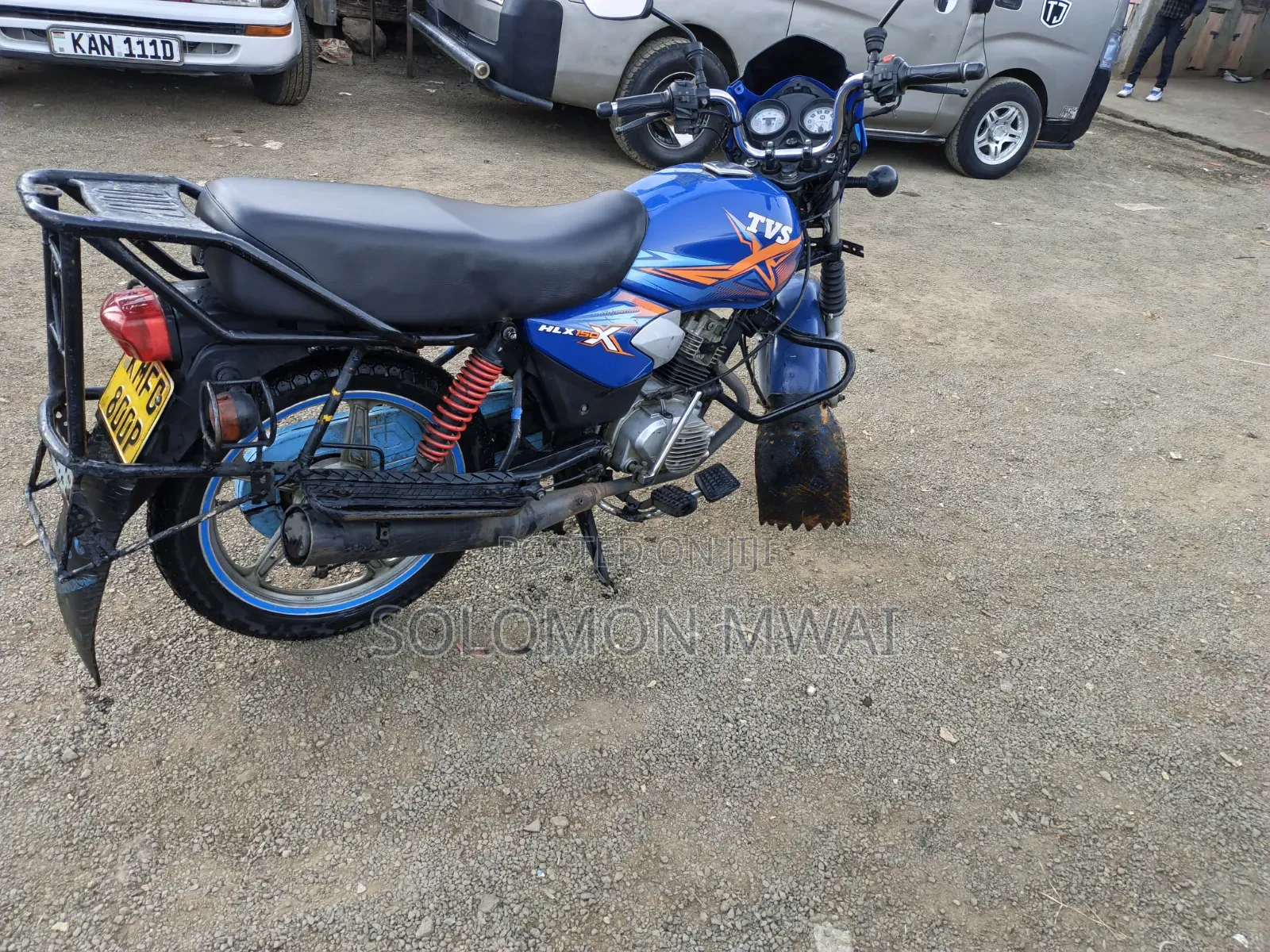 TVS HLX Plus ES 2022 Blue