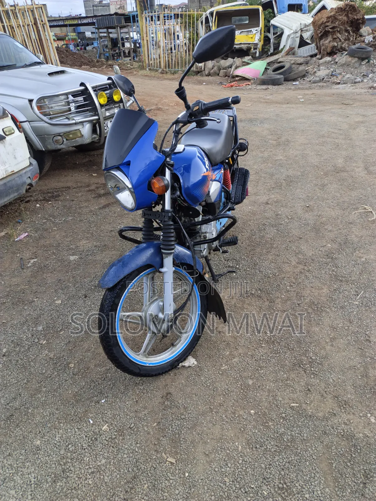 TVS HLX Plus ES 2022 Blue