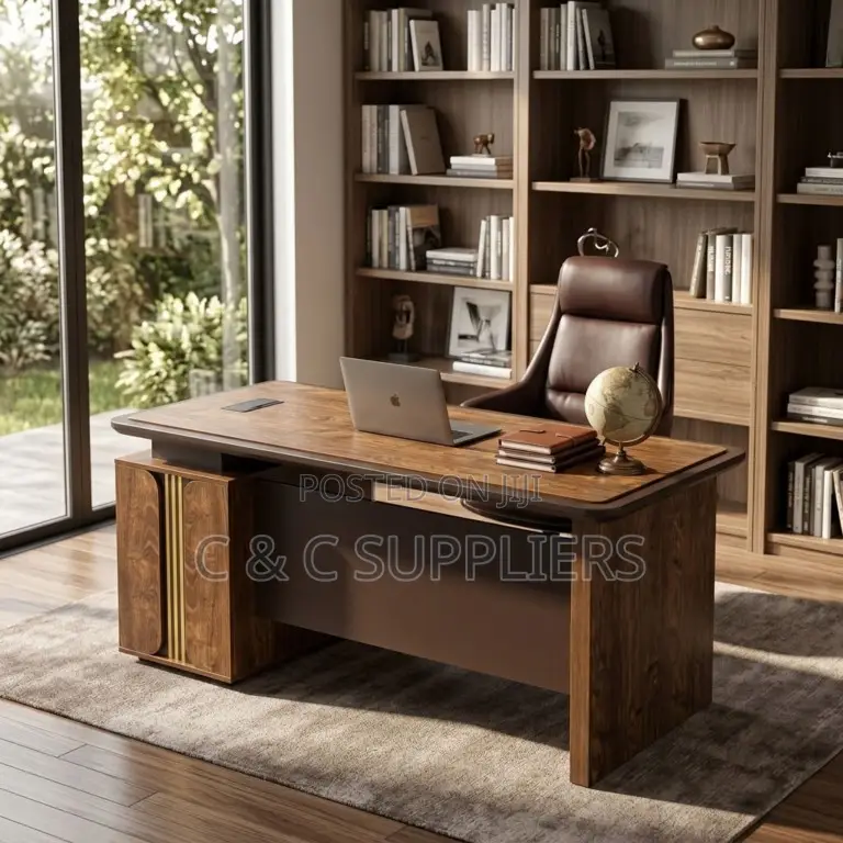 140CM Advanced Brown Writing Desk