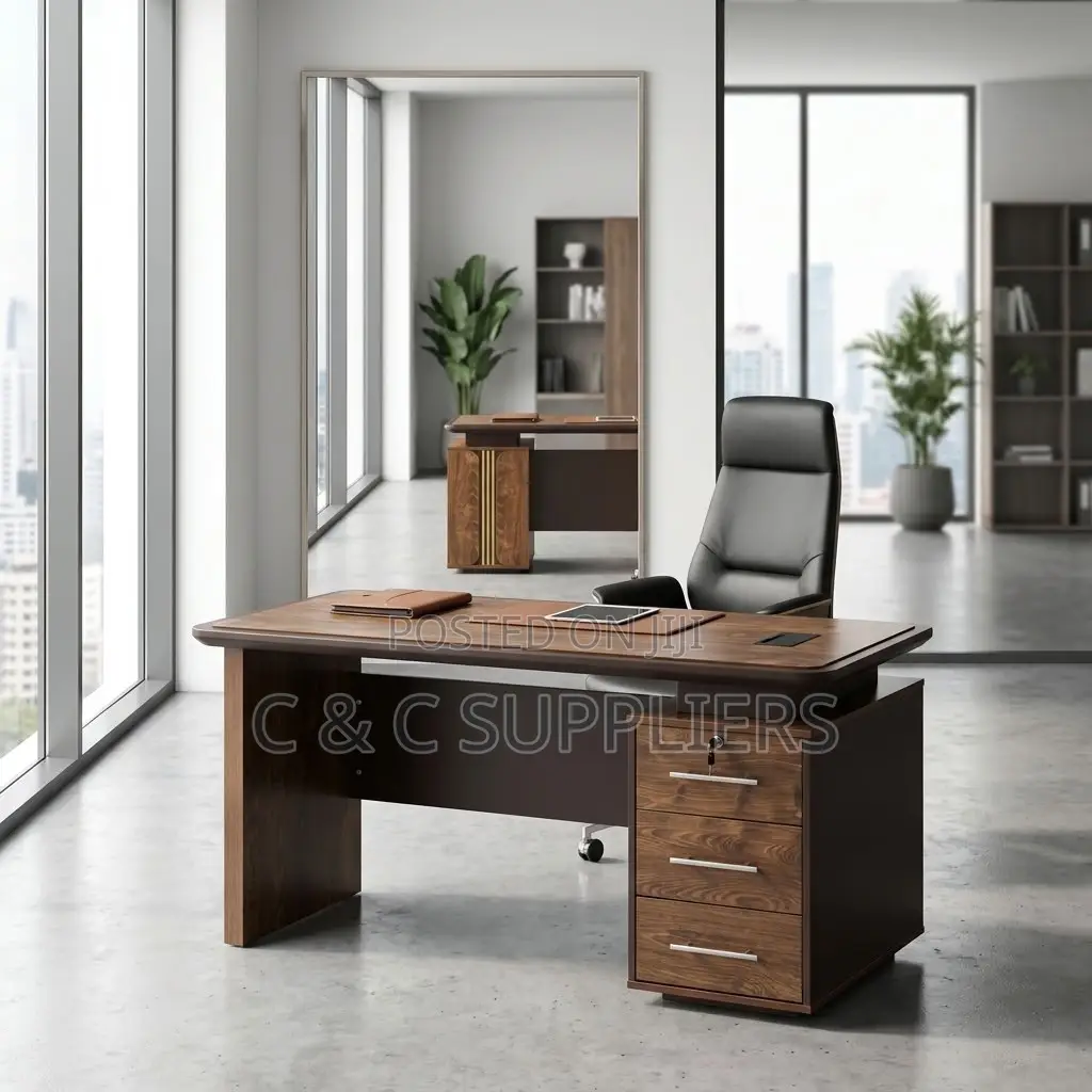 140CM Advanced Brown Writing Desk