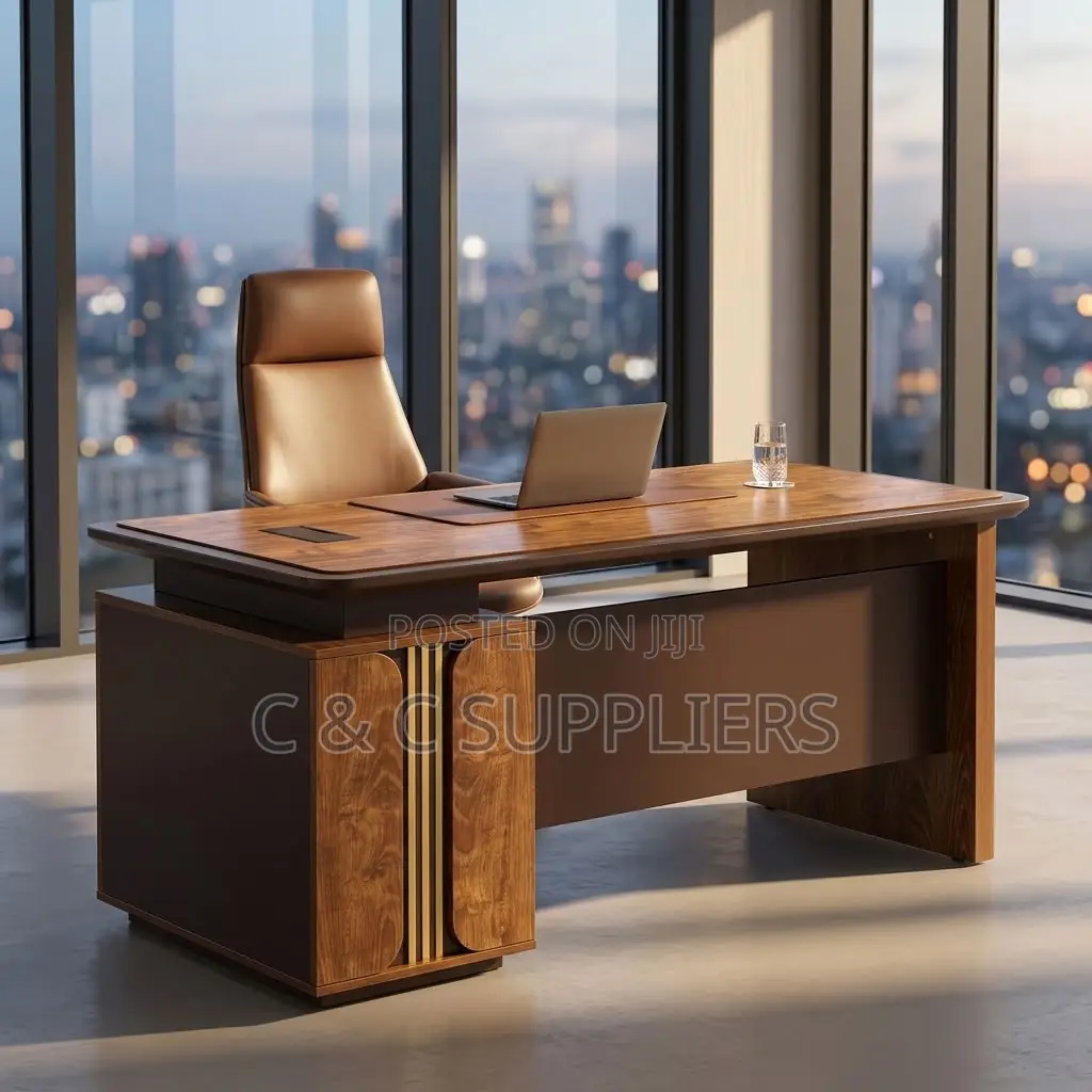 140CM Advanced Brown Writing Desk