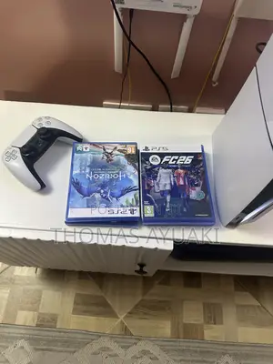  PS5 + 4 GAMES – QUICK SALE!   PRICE: KSh 47,500 ONLY!