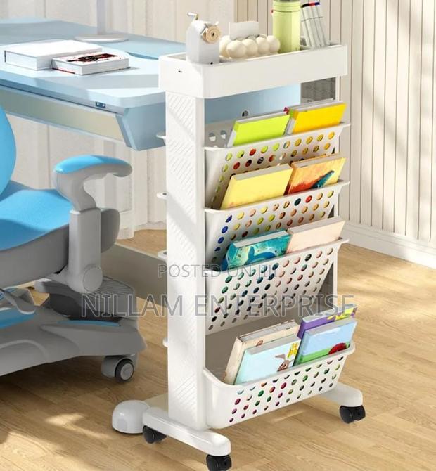 5 Tier Rolling Utility Cart* - main view