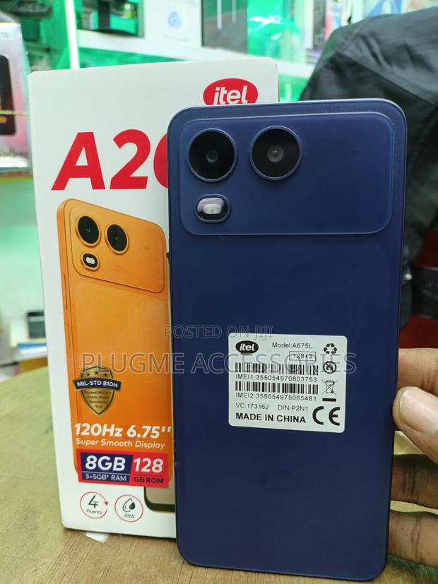 Itel A200+ 128 GB Blue - thumbnail 3