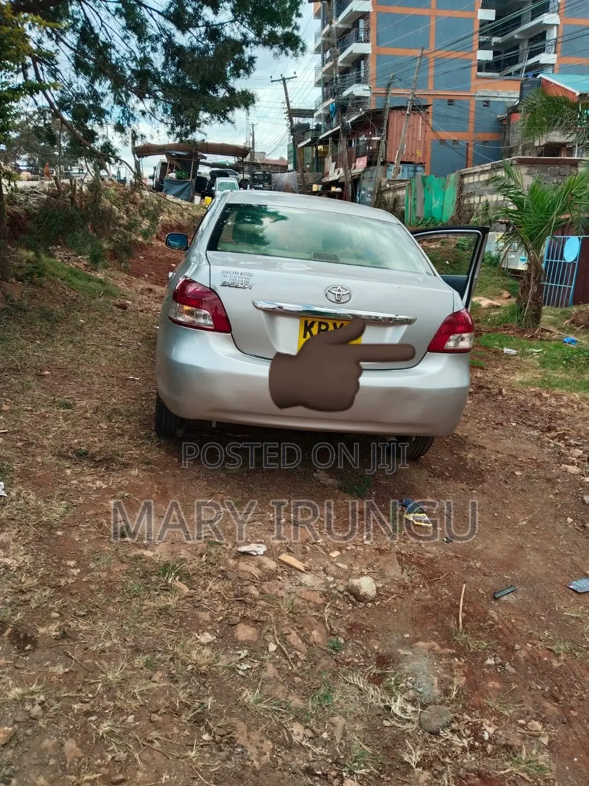 Toyota Belta 2007 Silver