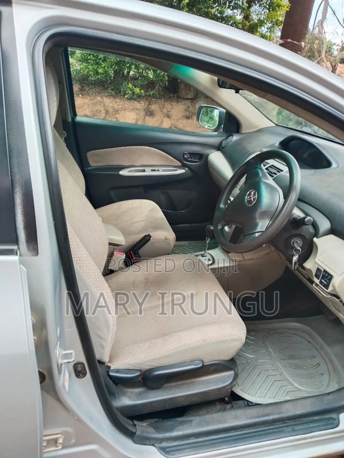 Toyota Belta 2007 Silver