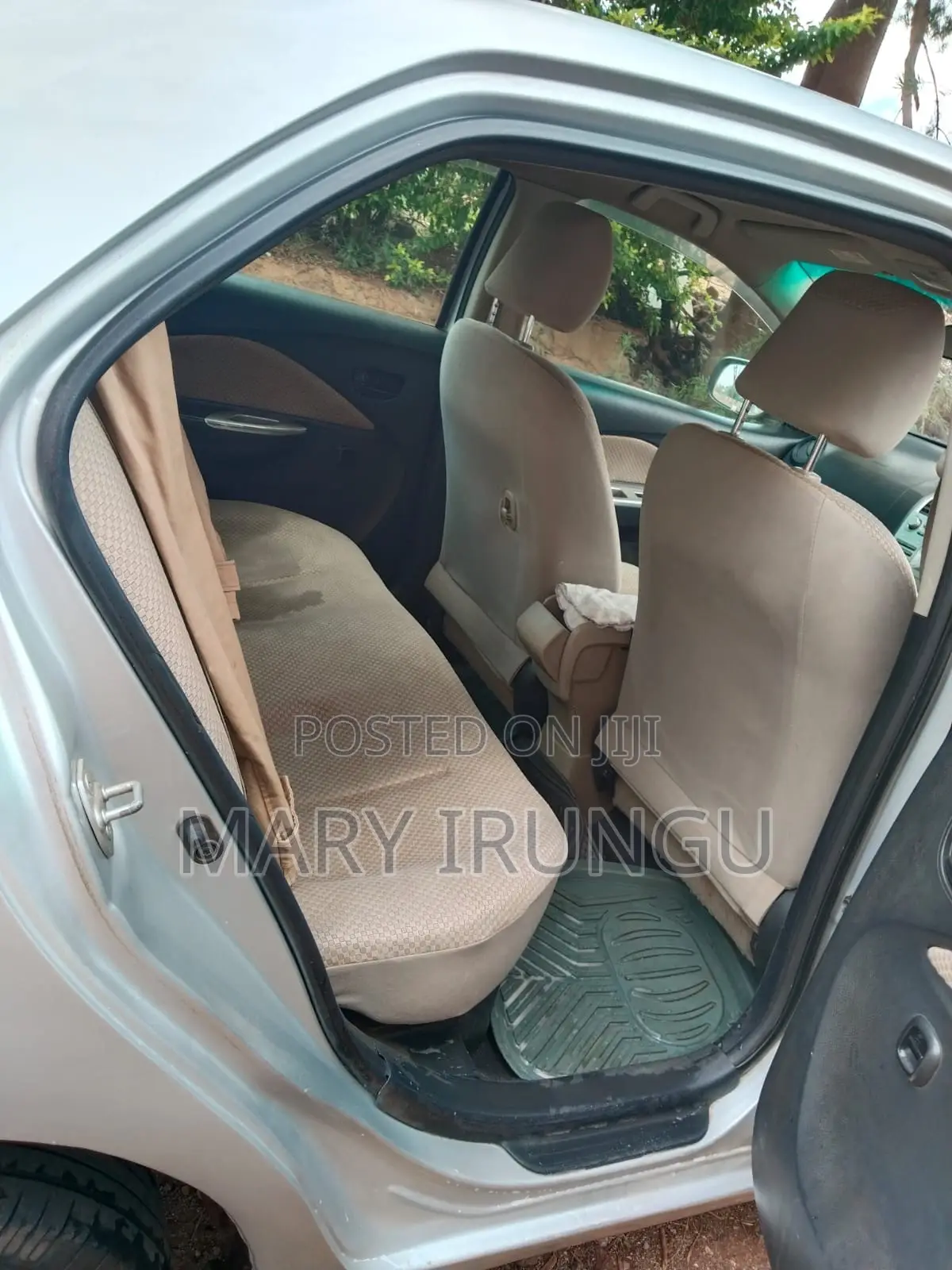 Toyota Belta 2007 Silver