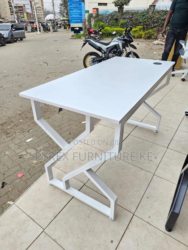 1.2M White Office Desk / Office Table* - thumbnail 2
