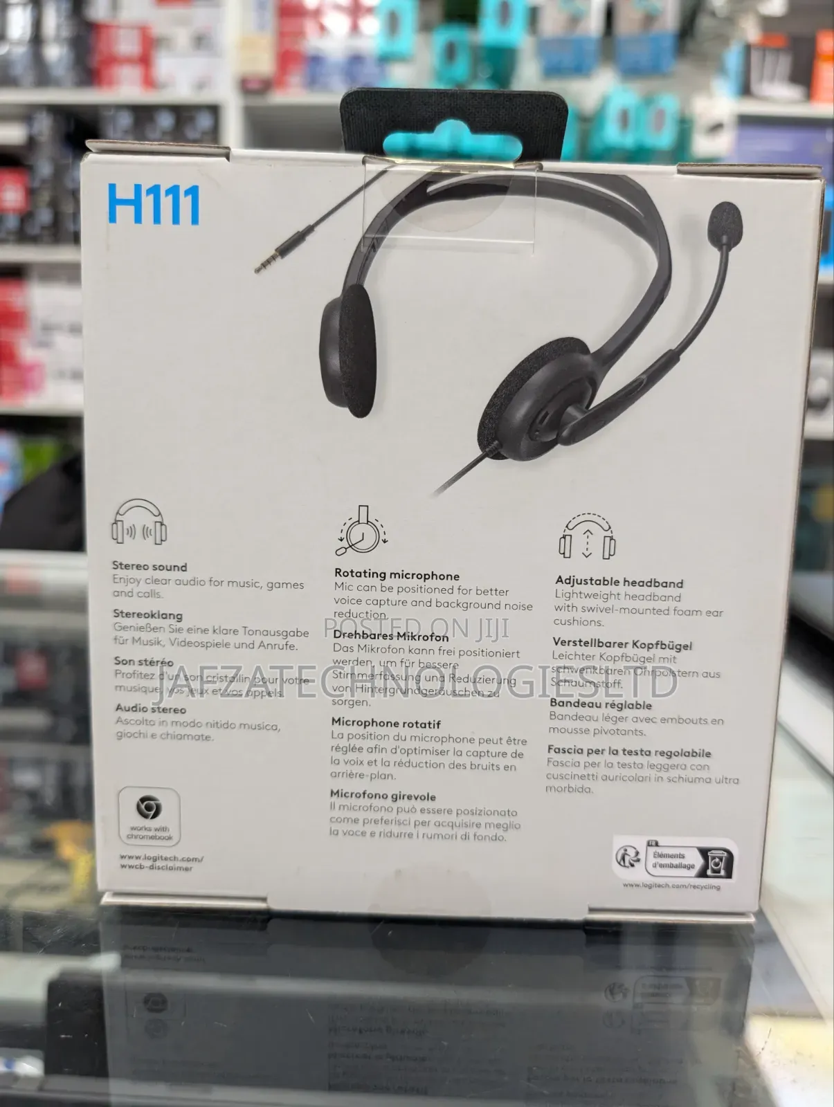 Logitech H111 Stereo Headset With Mic
