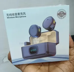 Portable Video Making Microphone Kit. Wireless Microphone Batton-Like