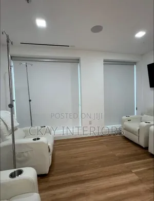 Light Grey Blackout Window Roller Blinds