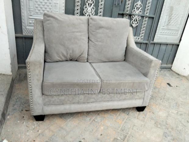 Gray 2 Seater Sofa - main view