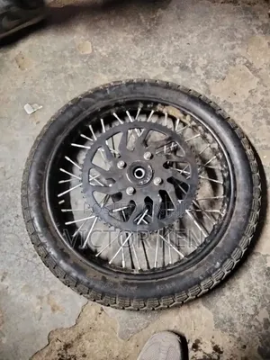 Motorcycle Rims + Sprocket