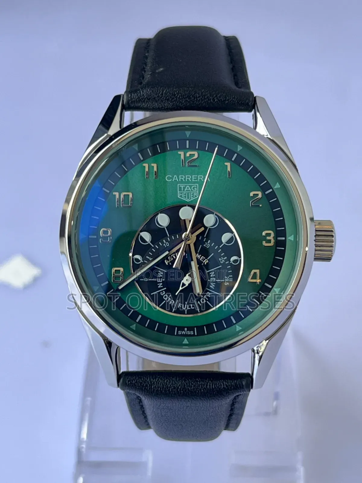 High-End Watch for Men. Carrera Tag Heuer. Automatic & Battery Powered