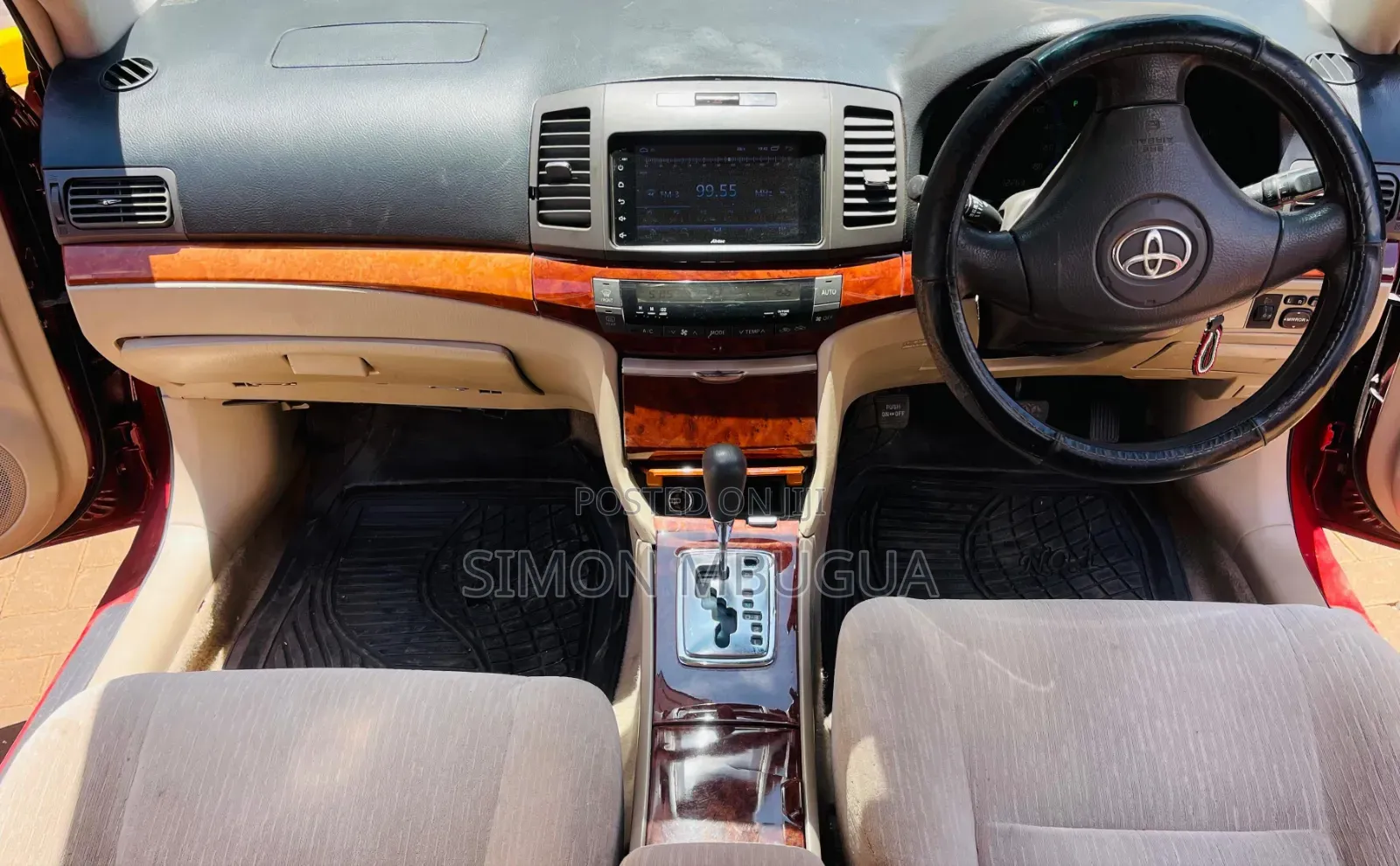 Toyota Allion 2009 Red