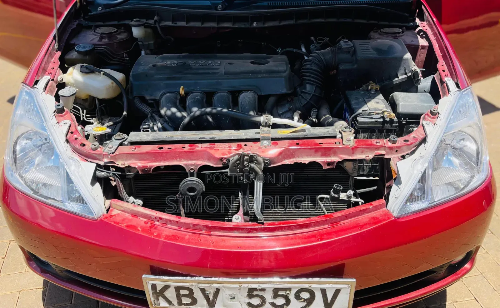 Toyota Allion 2009 Red