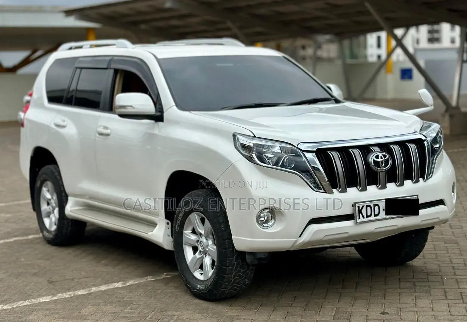 Toyota Land Cruiser Prado 2014 White