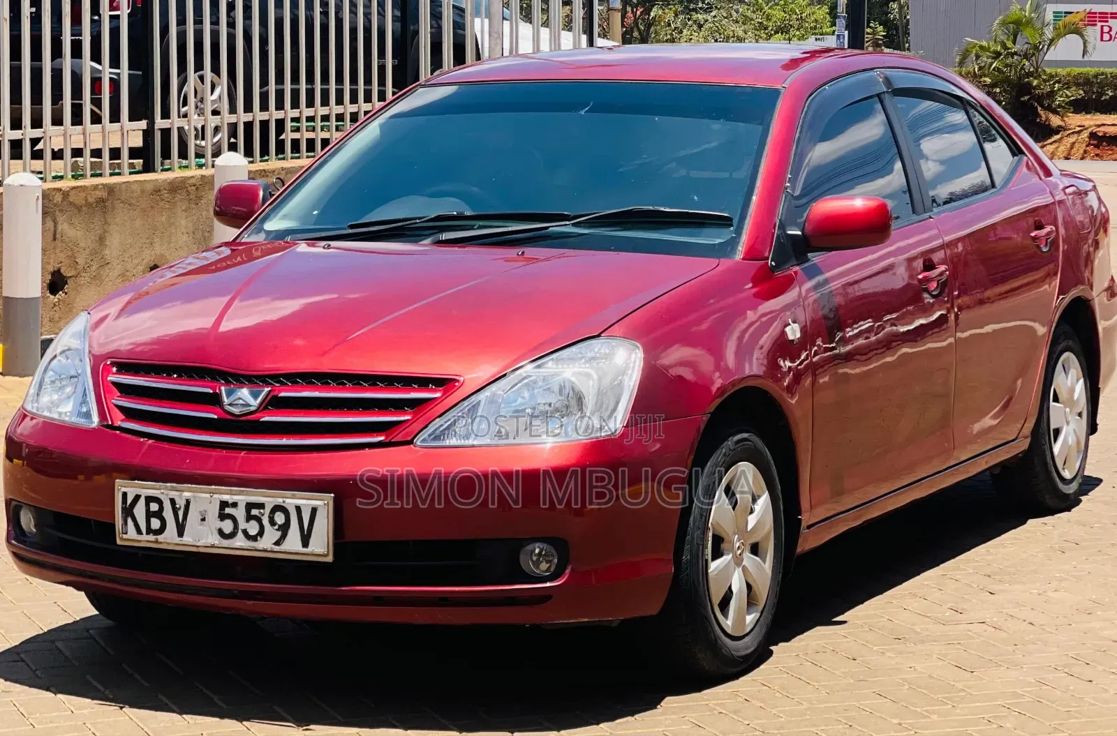Toyota Allion 2009 Red