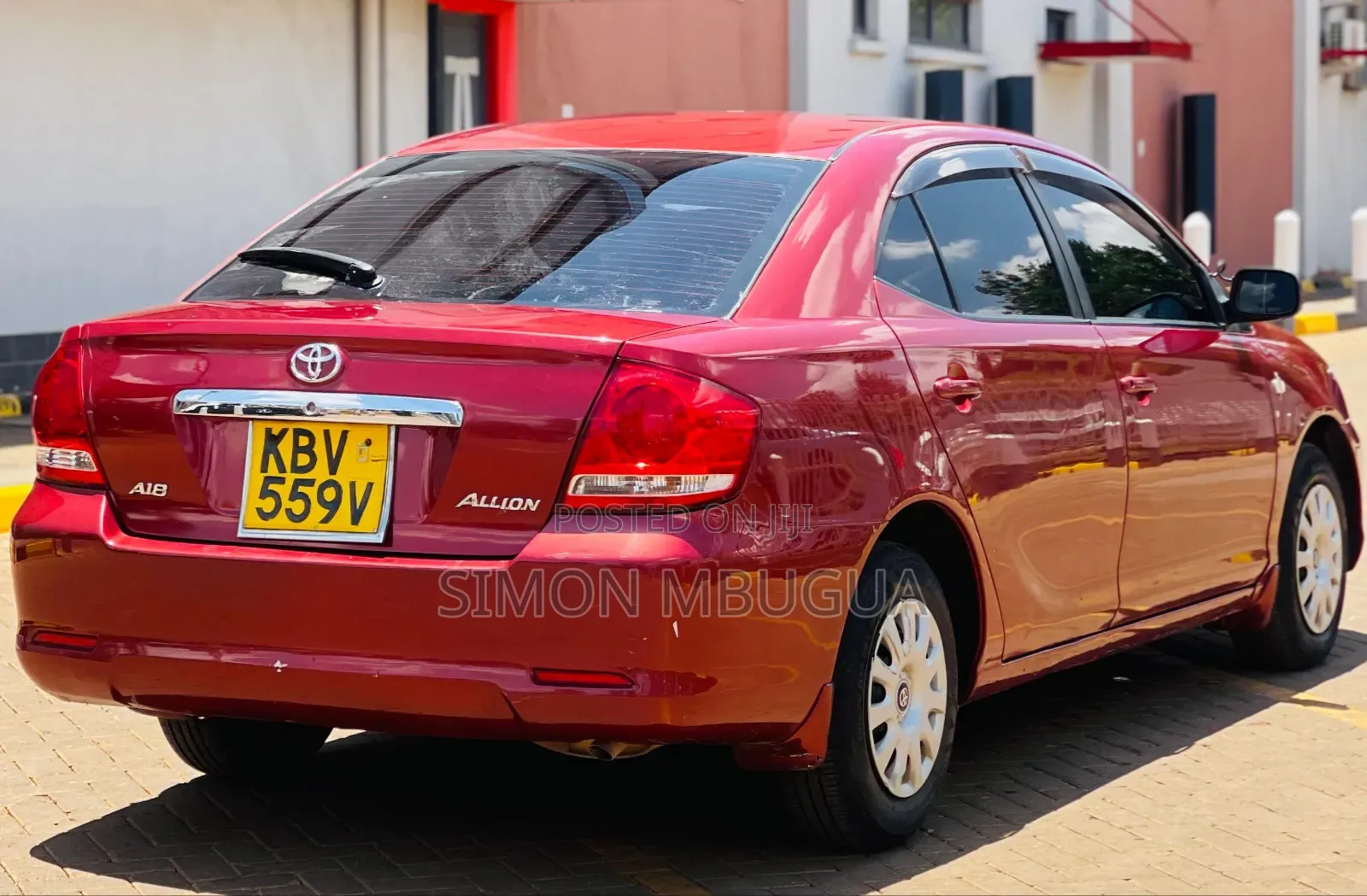 Toyota Allion 2009 Red
