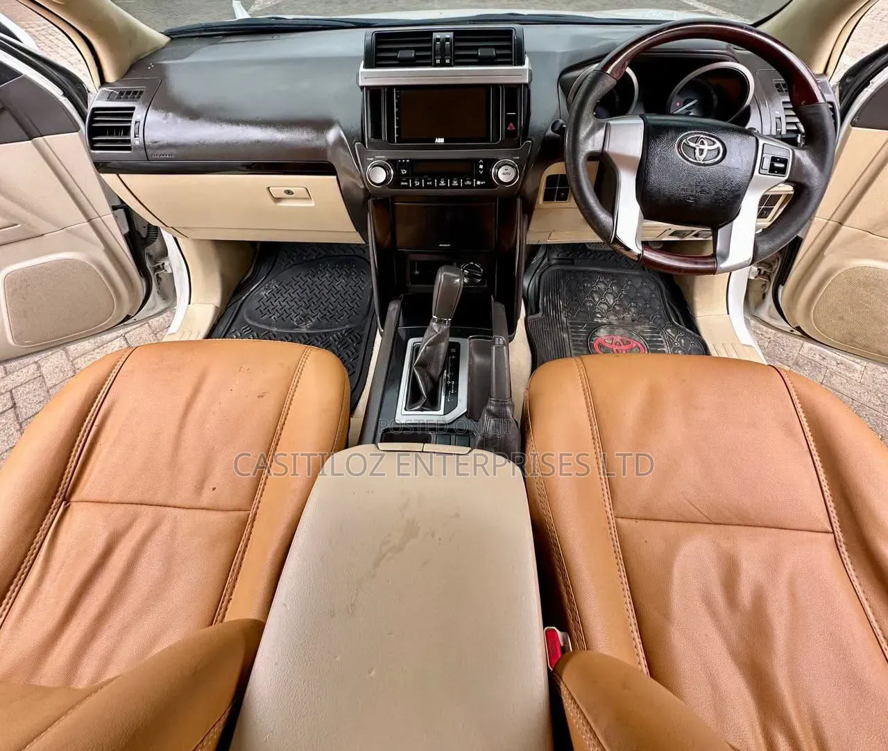 Toyota Land Cruiser Prado 2014 White