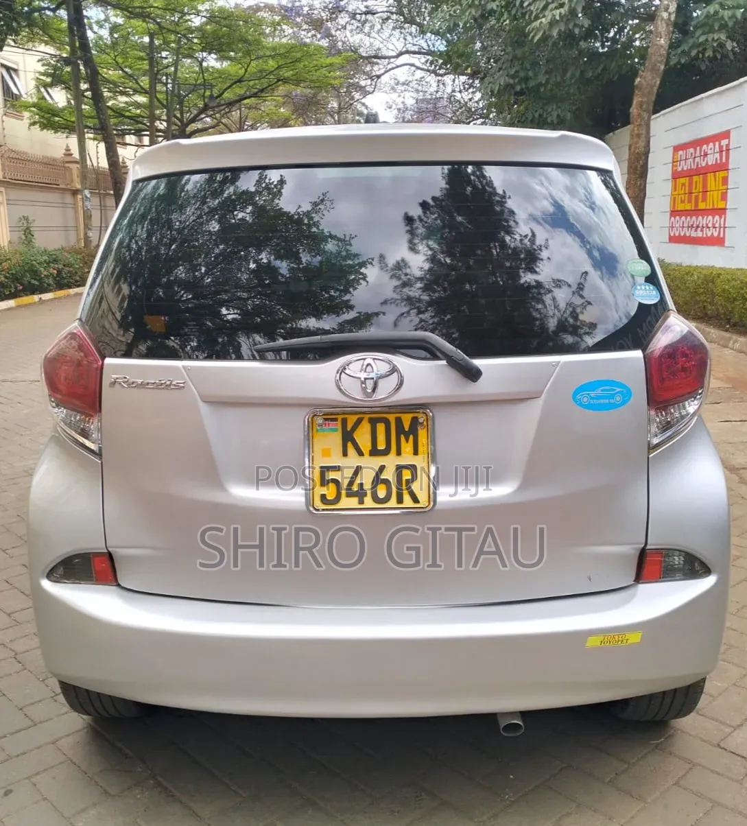 Toyota Ractis 2016 Silver