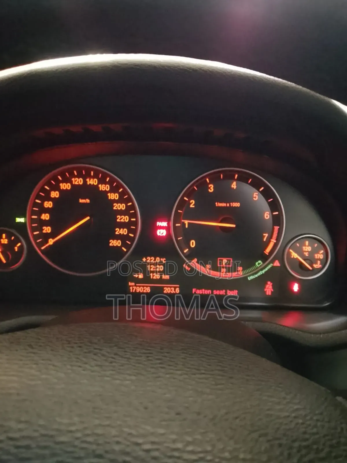 BMW X3 2012 Blue