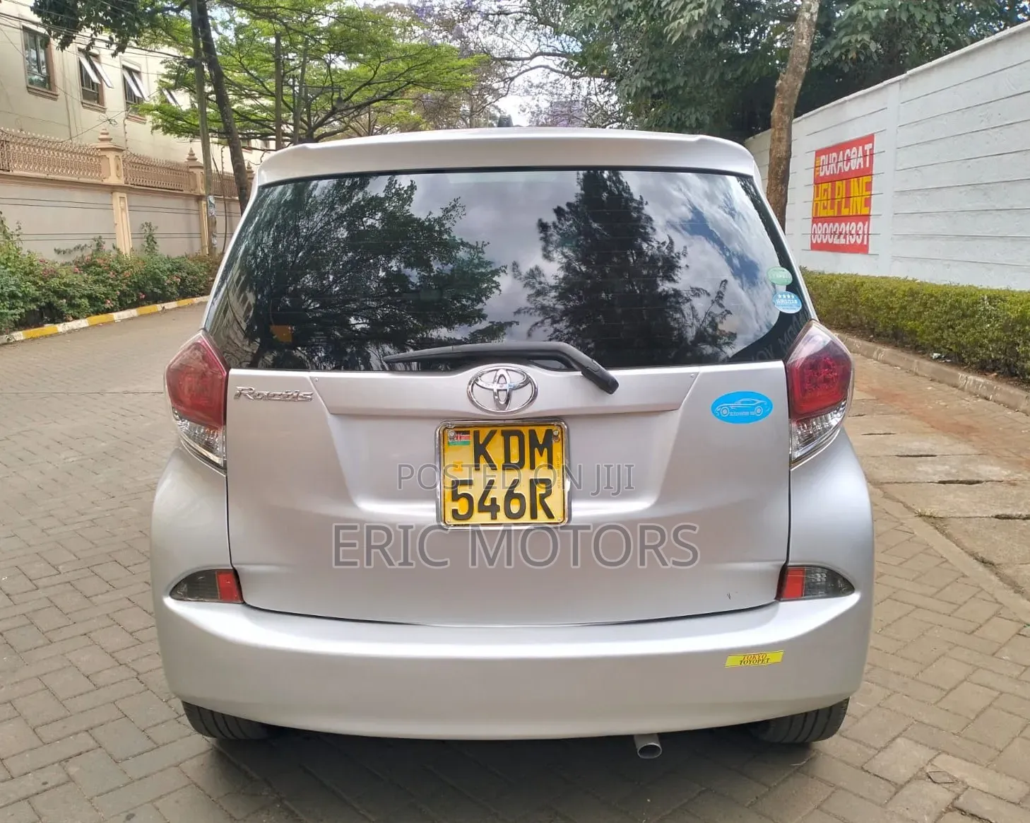Toyota Ractis 2016 Silver