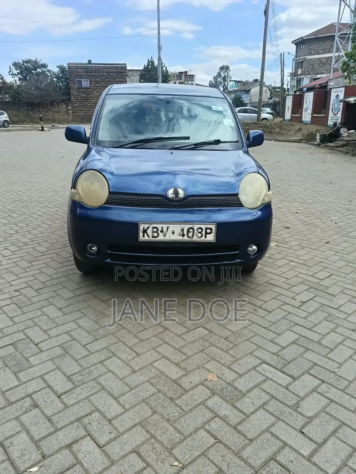 Toyota Sienta 2008 Blue