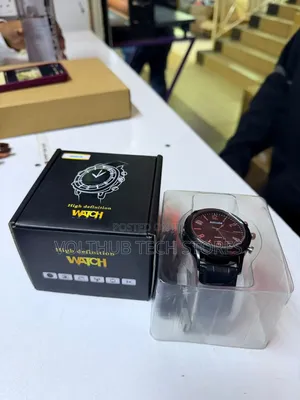 Wristwatch With CCTV Spy Camera