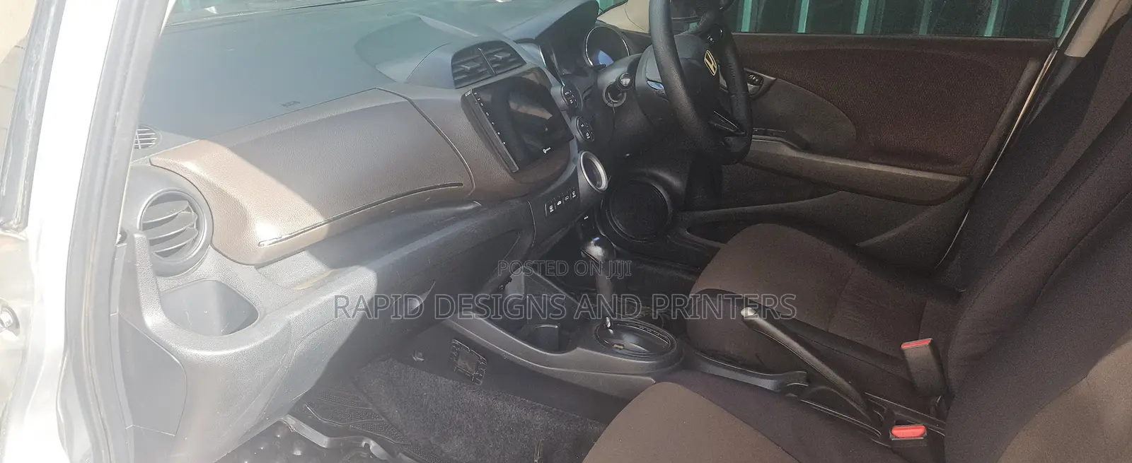 Honda Fit Shuttle 2012 Silver