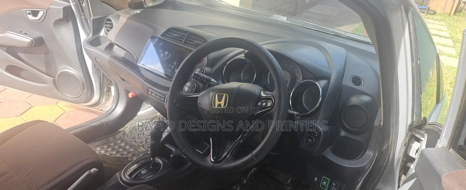 Honda Fit Shuttle 2012 Silver