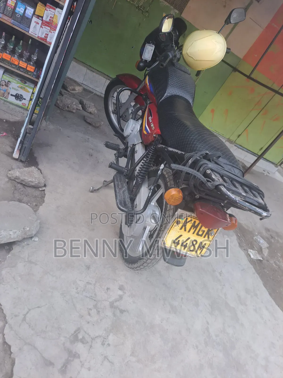 Bajaj Boxer 125 2023 Red
