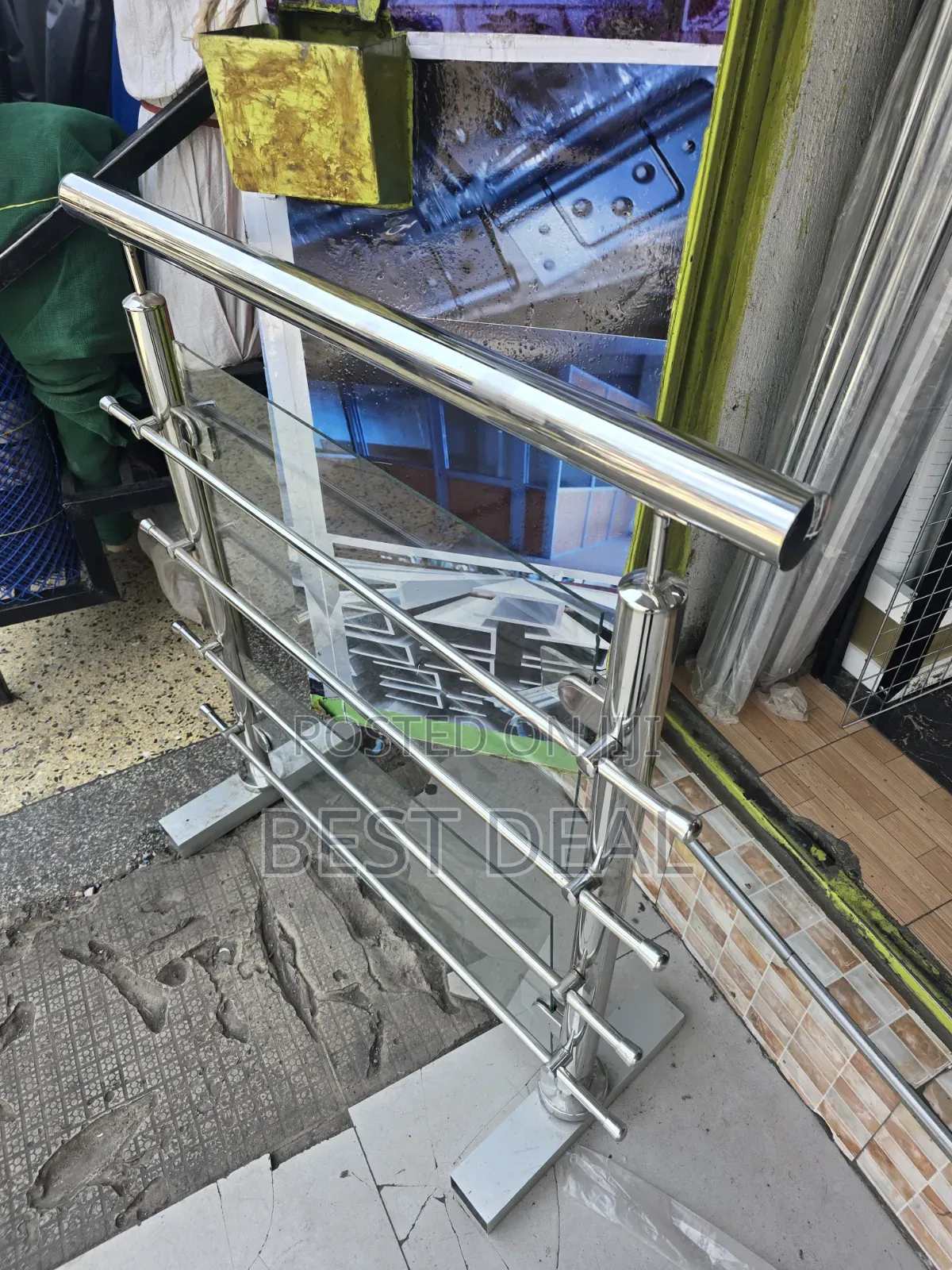 Stainless Steel Balcony Rail Balustrad Stair Railing