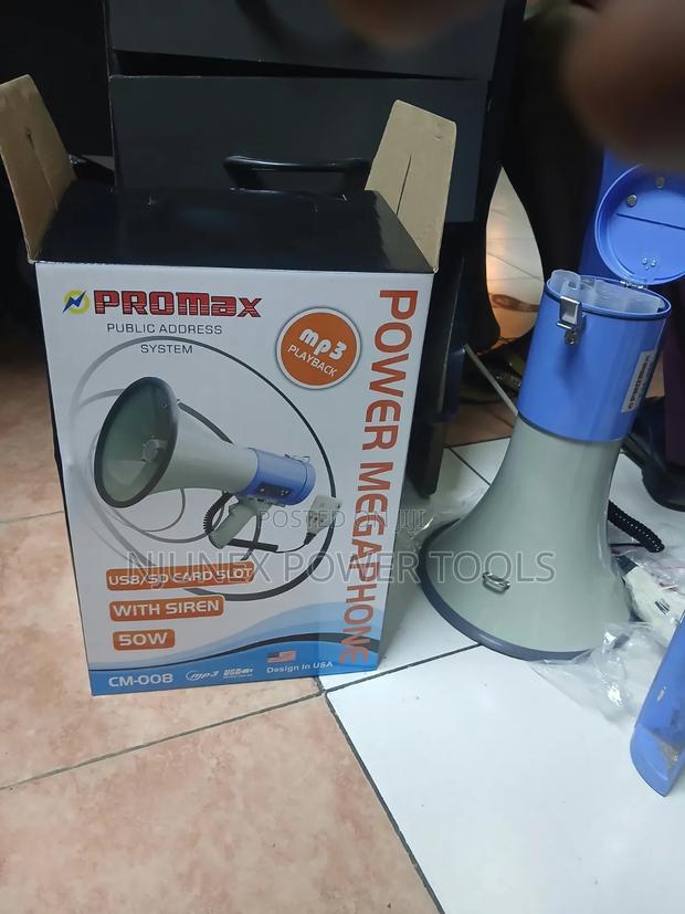 Promax CM-008 50W Power Megaphone - main view