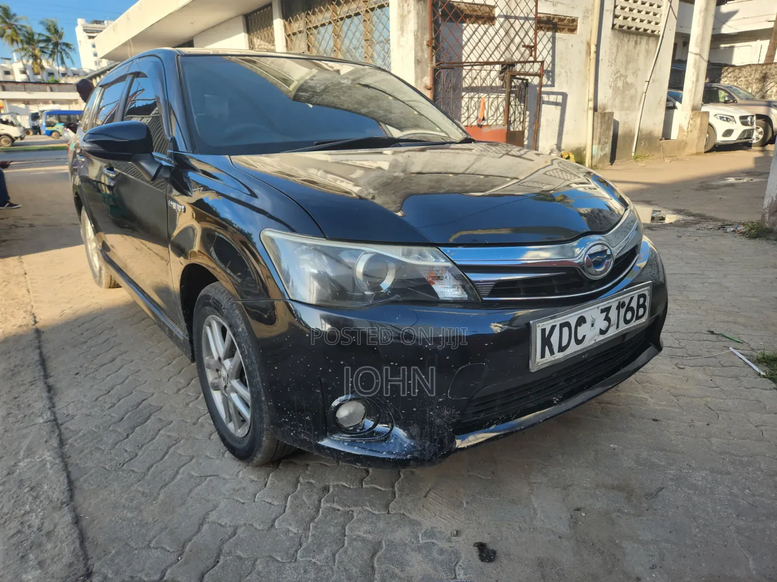 Toyota Corolla Fielder 2014 Black