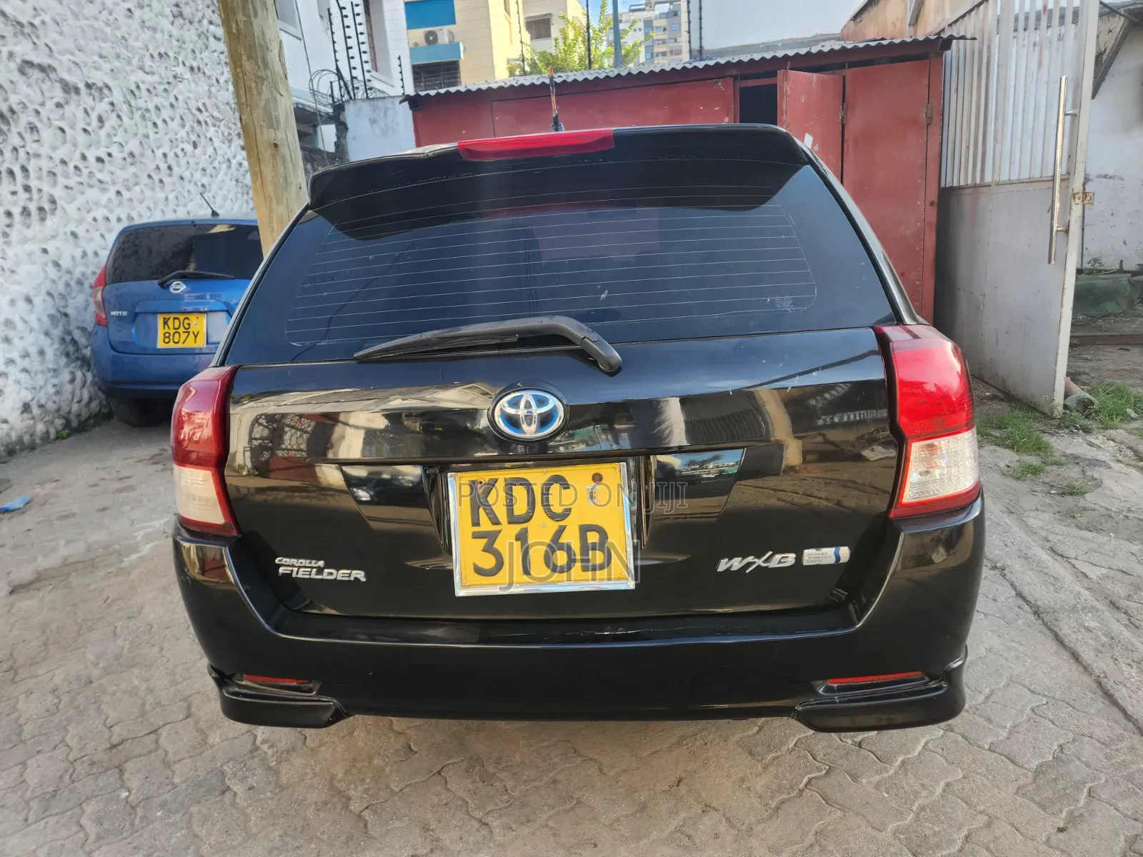 Toyota Corolla Fielder 2014 Black