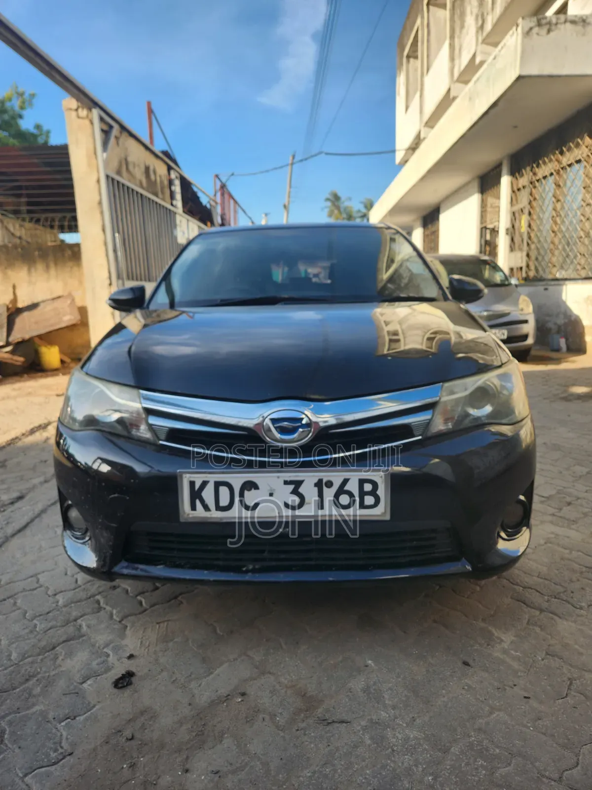 Toyota Corolla Fielder 2014 Black
