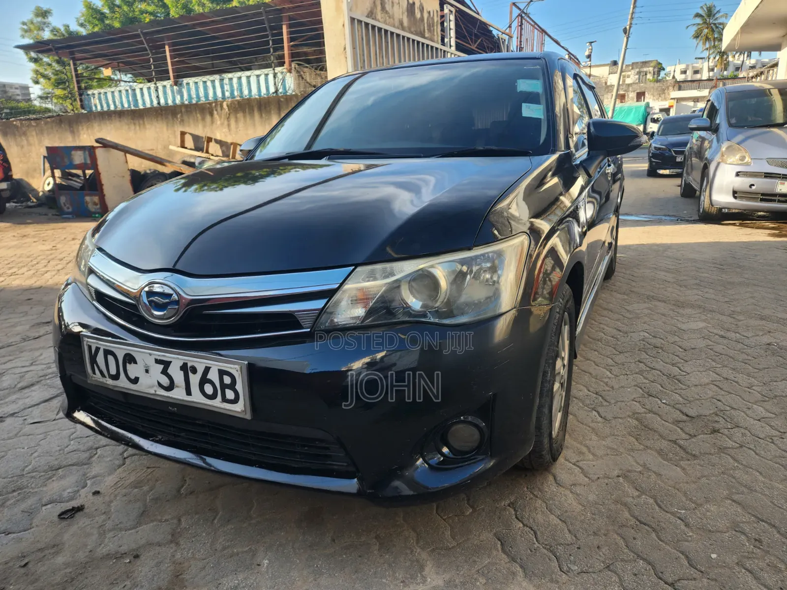 Toyota Corolla Fielder 2014 Black