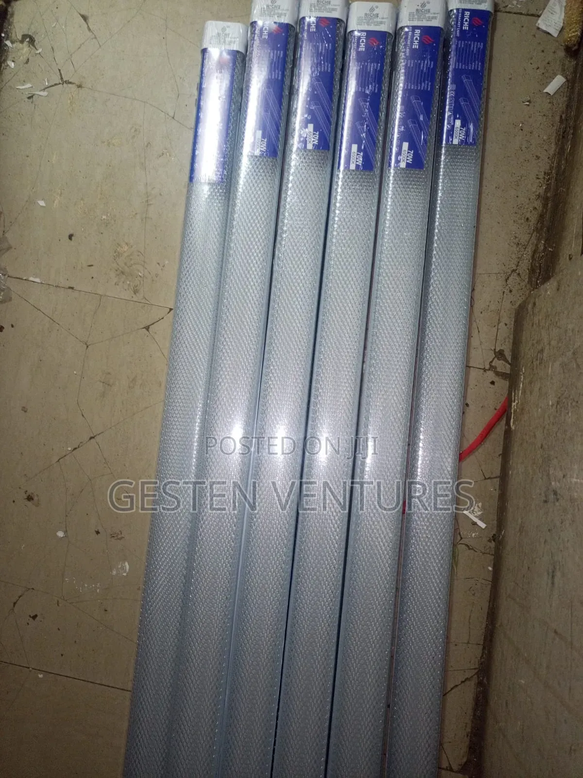 80w Riche Dustproof LED Batten Tube Lights 4ft