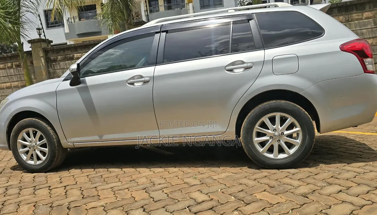 Toyota Corolla Fielder 2014 Silver