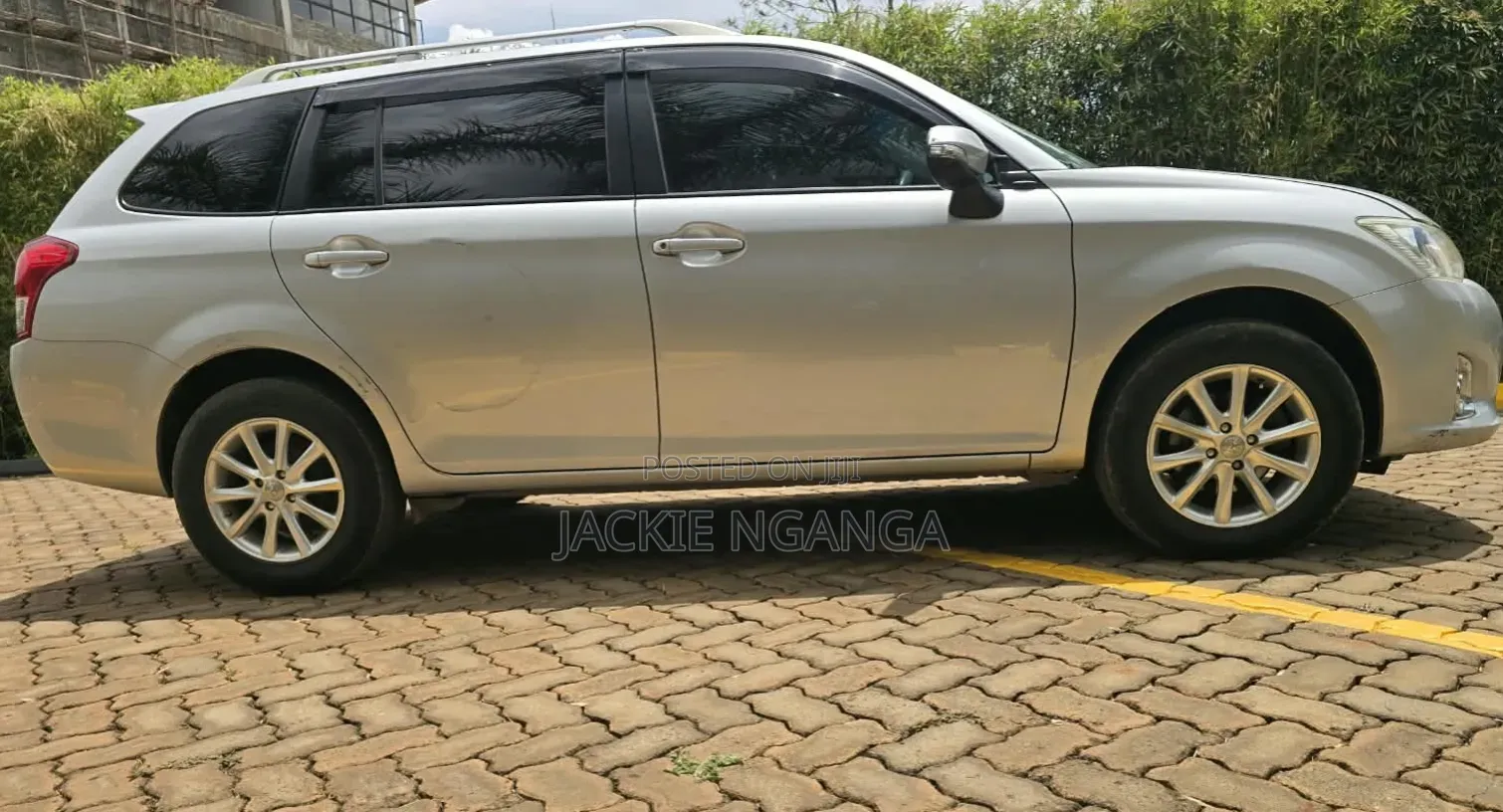 Toyota Corolla Fielder 2014 Silver