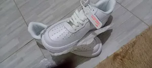 Milk White and Black Air Force