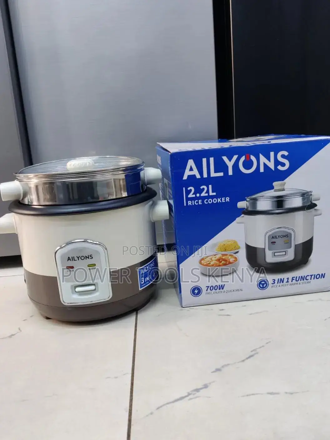 AILYONS 2.2L 3-in-1 Automatic Electric Rice Cooker