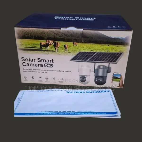 Solar Smart Camera HD Single Lens CCTV