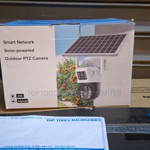 Solar Smart Camera HD Dual Lens CCTV - main view